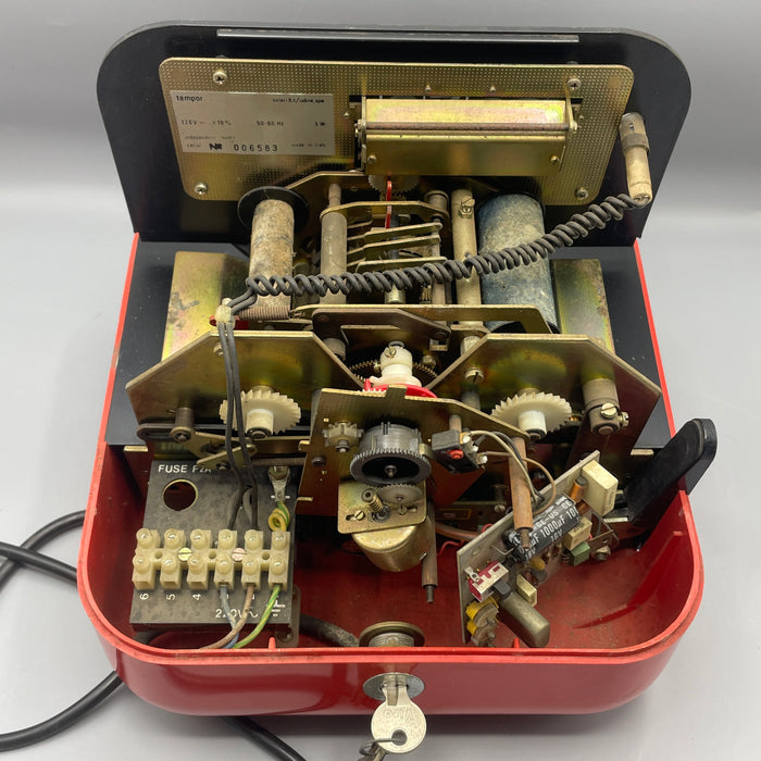 Solari Tempor timbracartellini design vintage 1970 ca