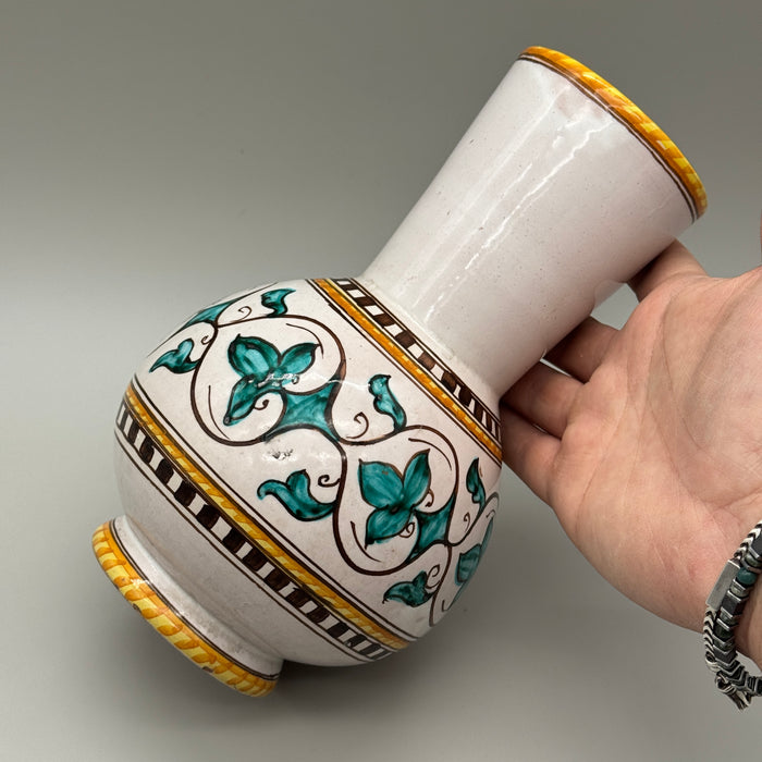 Vaso portafiori Santa Lucia Dino Rofi Siena 1930 ca