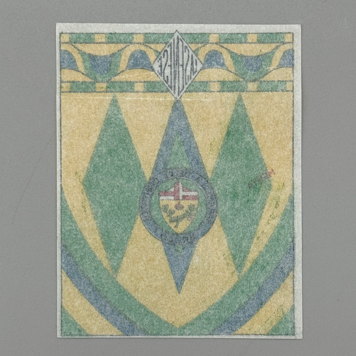 Bruco "Caramella della Contrada Menta" La Senese cartina imballo 1950 ca