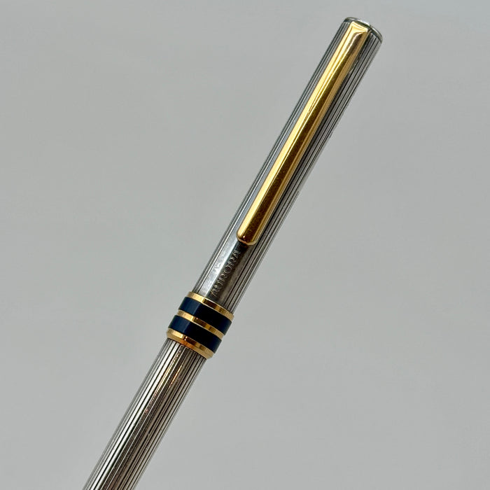 Aurora Marco Polo penna roller in argento 1990 ca