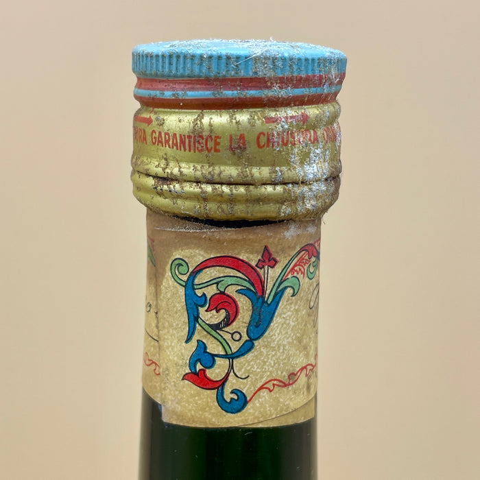 Cinzano Elixir China vecchia bottiglia liquore con sigillo 1960 ca