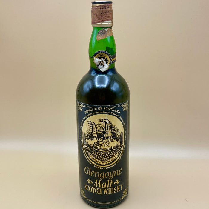 Glengoyne 8 years Scotch Whisky bottiglia sigillata 1970 ca