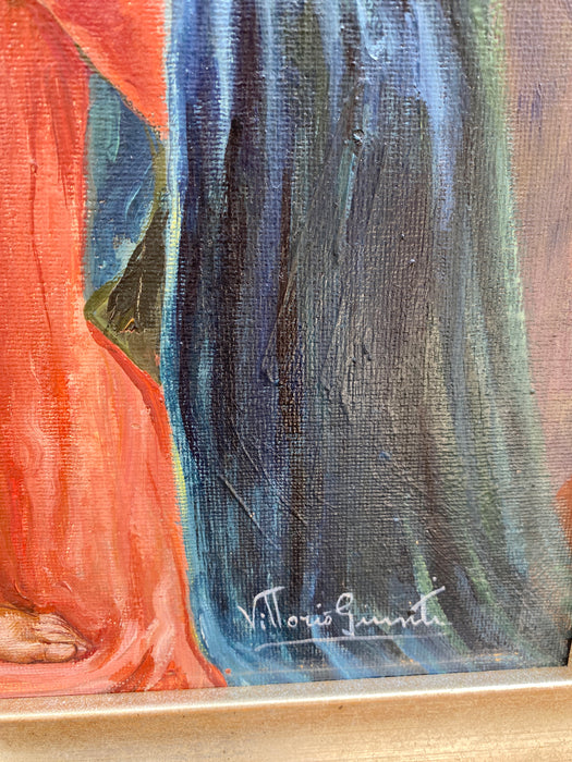 Vittorio Giunti – “Madonna con bambino” – olio su tela – 1920 ca