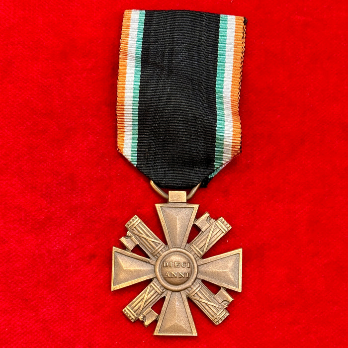 Medaglia commemorativa 10 anni MVSN Servizio Milizia Volontaria 1933