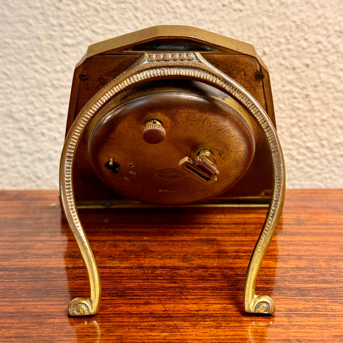 Doxa orologio meccanico da tavolo smalti 1930 ca