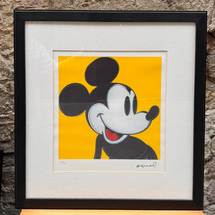Andy Warhol - "Mickey Mouse (Leo Castelli)" - litografia su carta - 1990 ca
