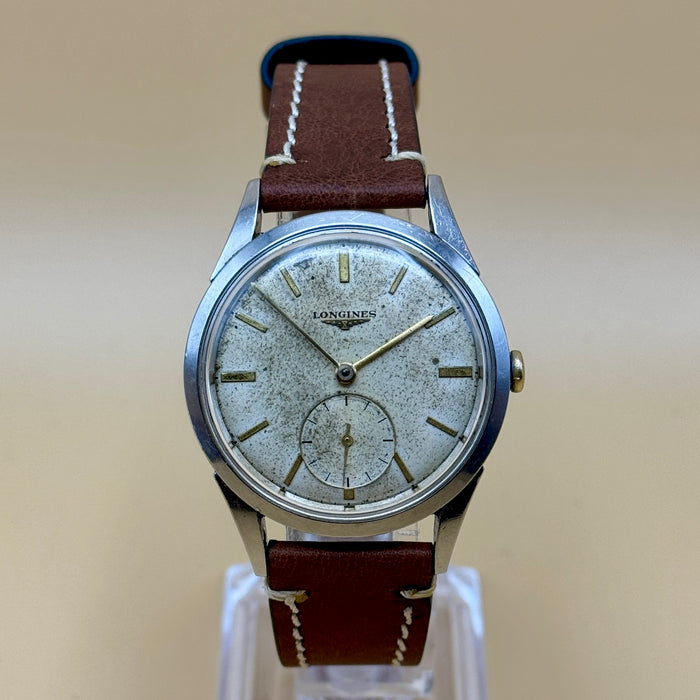 Longines 12.68z ref. 6666 orologio meccanico cassa acciaio 34,5 mm Swiss 1960
