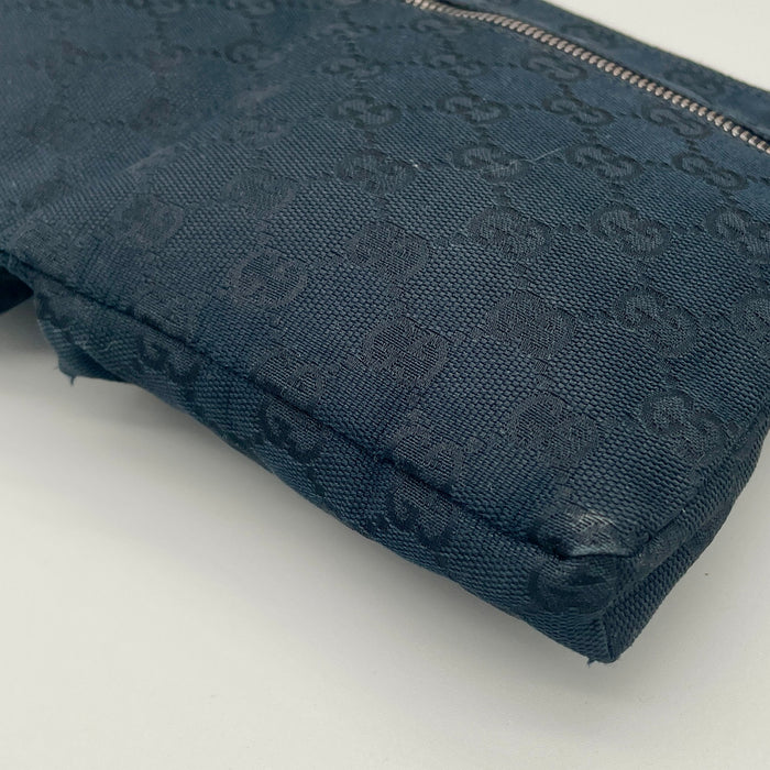 Marsupio Gucci monogram uomo unisex nero tela pelle 2020 ca