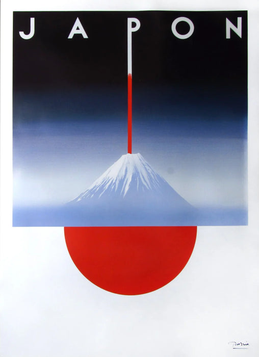 Manifesto “Japon" ill. Razzia offset in cornice 2000 ca
