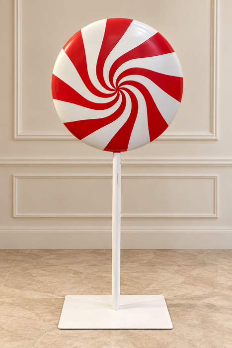 Lollipop scultura decorativa Natale 2020 ca