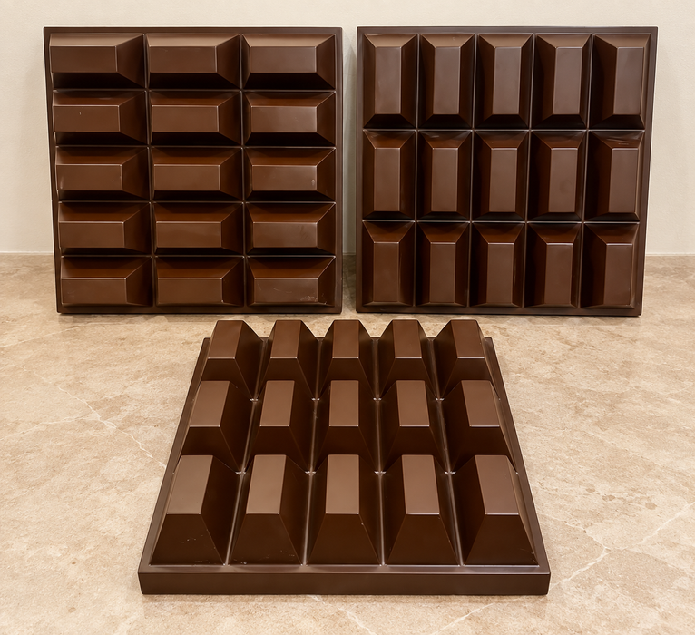 Tavolette cioccolato scultura decorativa Natale 2020 ca
