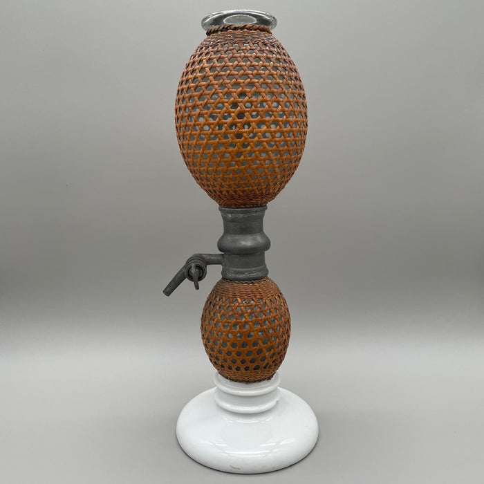 Seltz sifone Briet vetro ceramica Francia 1930 ca