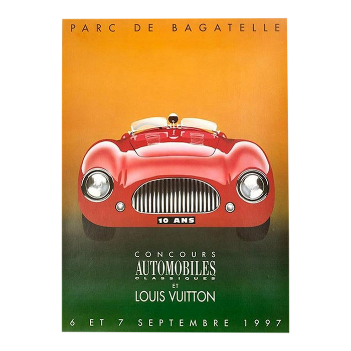 Razzia – “Louis Vuitton – Parc de Bagatelle” – manifesto offset su carta – 1997