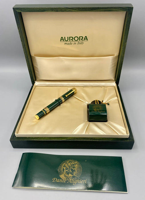 Penna Aurora stilografica Dante Alighieri numerata con scatola 1995