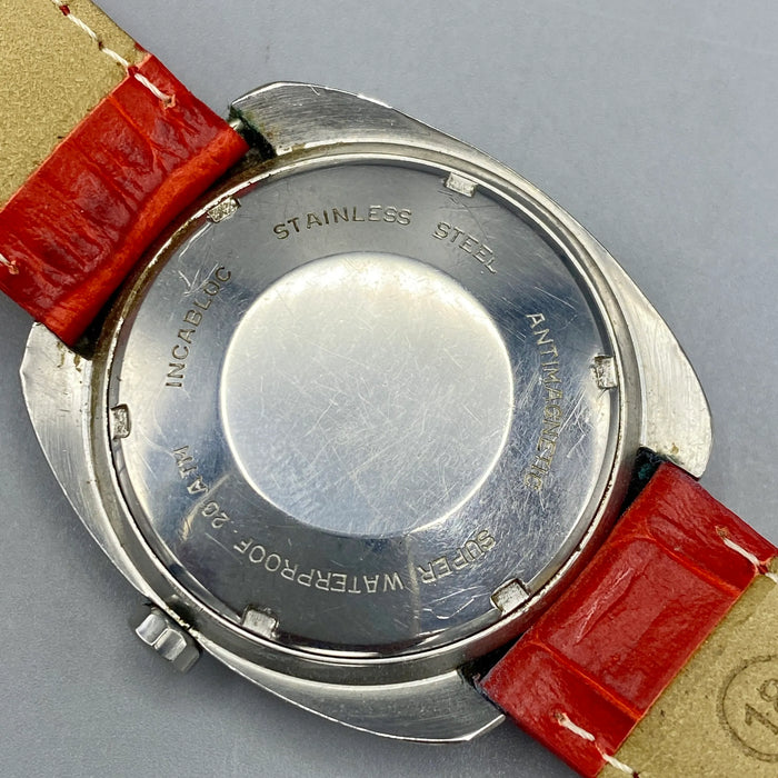 Arten 25 orologio automatico acciaio 36 mm Swiss 1970 ca