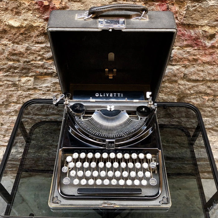 Olivetti Ico MP1 nera macchina scrivere 1930