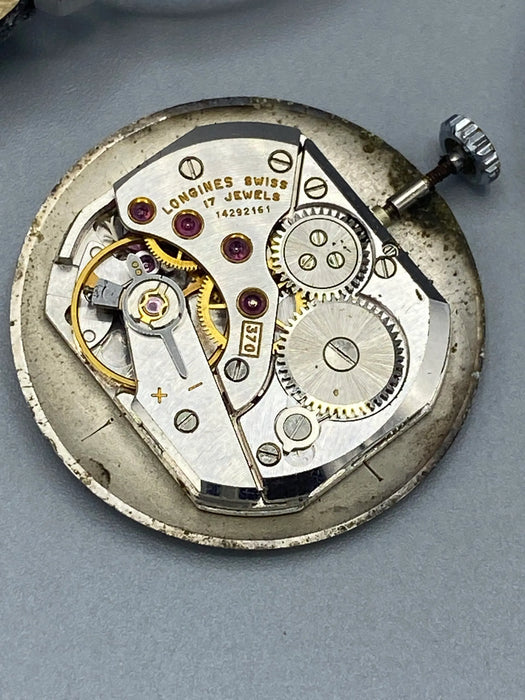 Longines orologio meccanico acciaio 34mm ref. 370 Swiss 1968
