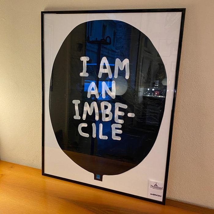 Banksy – “I am an imbe-cile” palloncino – stampa digitale su plastica- 2015