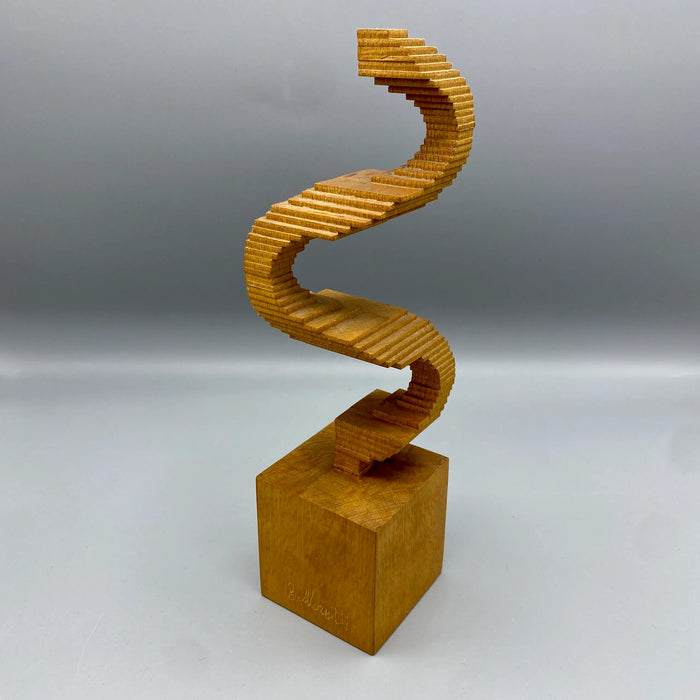 Guido Moretti – “Il Cobra” – scultura legno pezzo unico – 1993