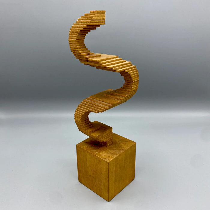 Guido Moretti – “Il Cobra” – scultura legno pezzo unico – 1993