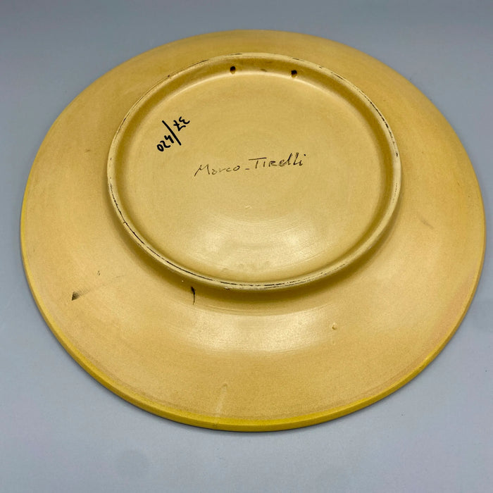 Marco Tirelli – “Senza titolo” – ceramica smaltata multiplo 37/420 – 1990 ca
