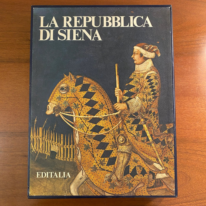 Libro “La Repubblica di Siena” + copertina ed. Editalia A.Pecchioli presentazione R.Barzanti 1976