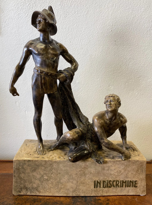Harinoff – “In discrimine” – scultura Goldscheider – 1910 ca