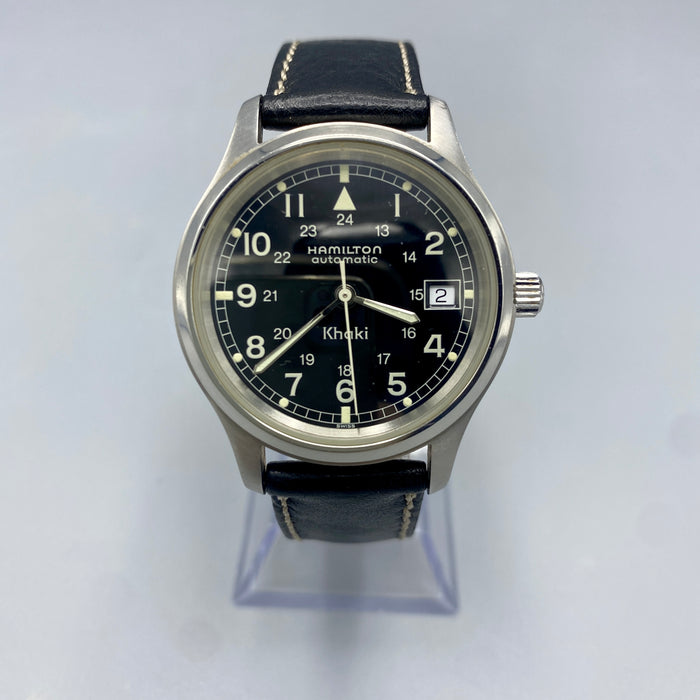 Hamilton Khaki 972/B orologio automatico acciaio 37mm Swiss 2010 ca