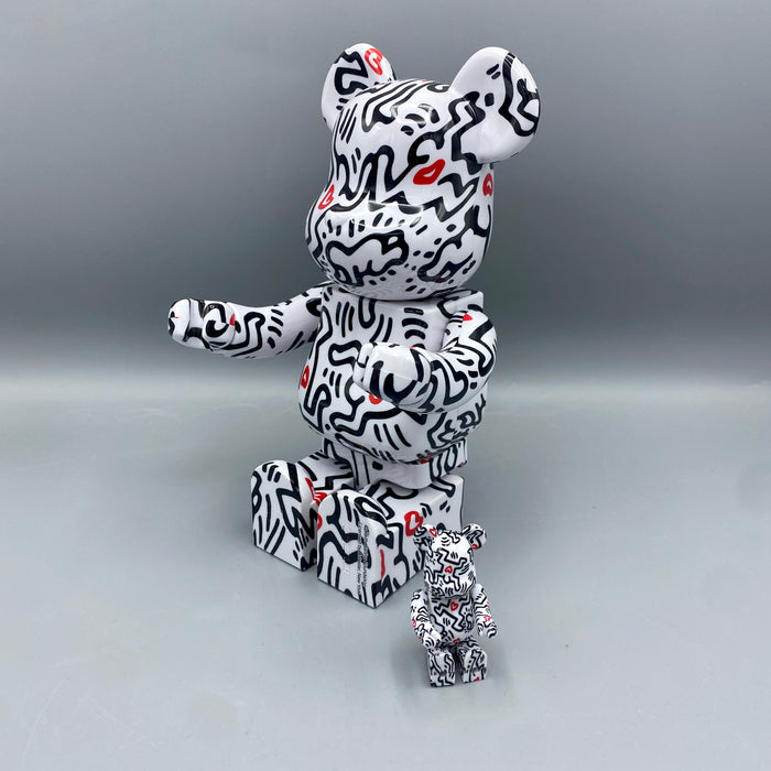 Bearbrick Keith Haring 100% + 400% Medicom Toy 2022