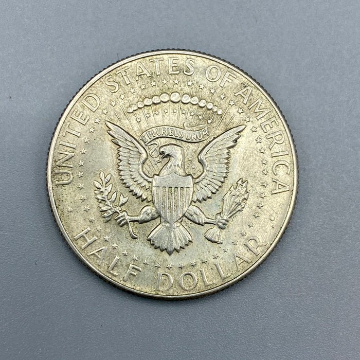 Moneta Mezzo Dollaro Kennedy argento anno 1967