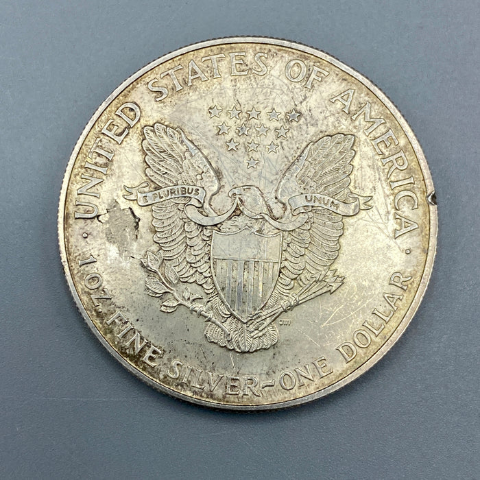 Moneta Silver Eagle Liberty 1oz argento .999 anno 1998